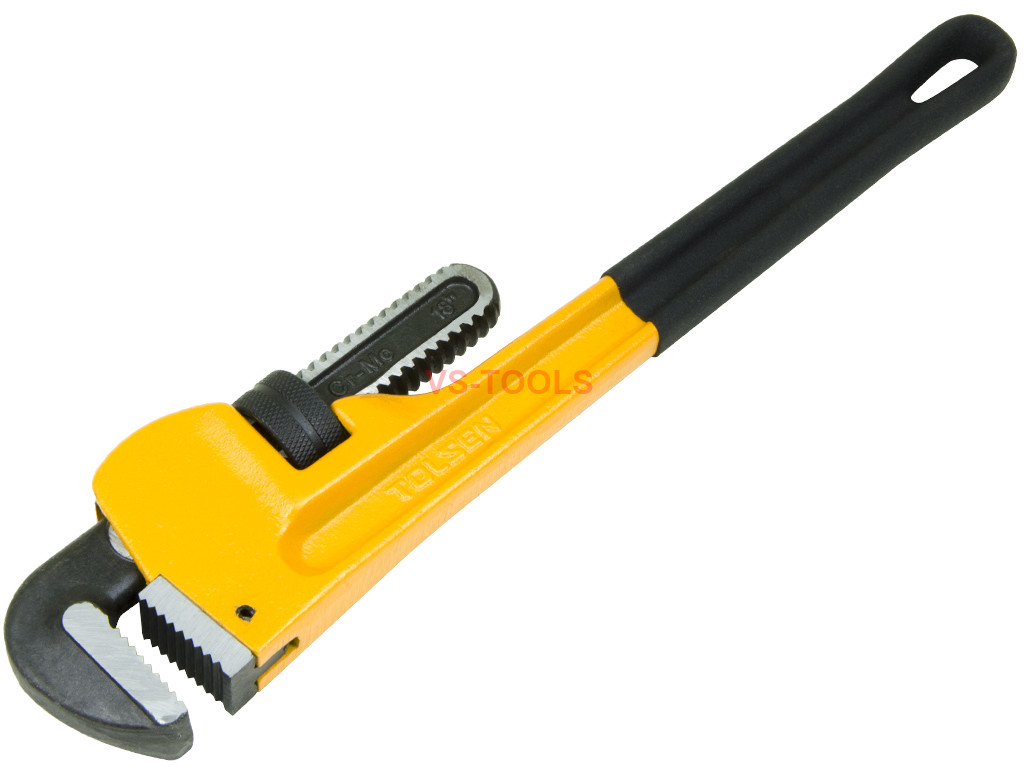 18in Iron Straight Pipe Adjustable Wrench Plumbing Water